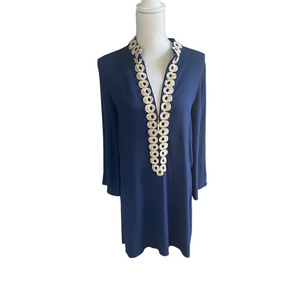 Lily Pulitzer Women’s Grace Lynn Stretch Dress Blue Size 2